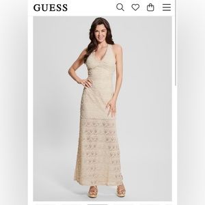 Crochet guess dress NWT  beautiful summer dress